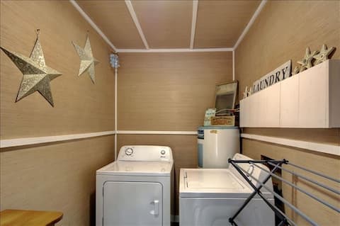 Laundry room.